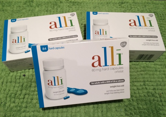 Alli 60mg Orlistat (84 kapsułki) - SKUTECZNE ODCHUDZANIE