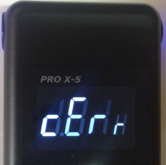 Błąd cErr PRO X-5 kalibracja alkomatu + odblokowanie
