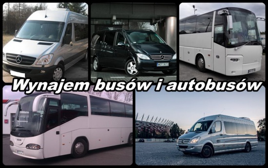 Wynajem busów i autobusów - bus lub autobus na ferie
