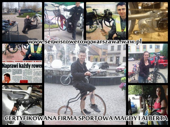 ROWERY , Serwis Naprawa - CAŁE MAZOWSZE / Dojeżdżamy do klienta