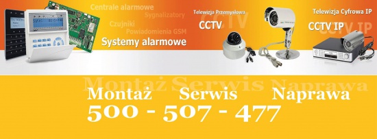Alarmy Kamery Montaż Serwis