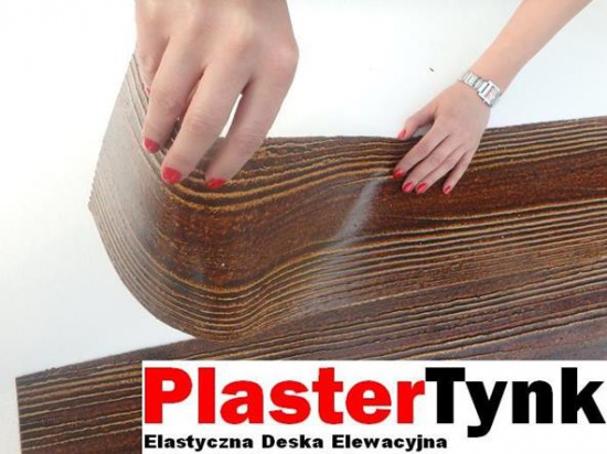 Nowość - ELASTYCZNE DESKI ELEWACYJNE dekoracyjne faux wood