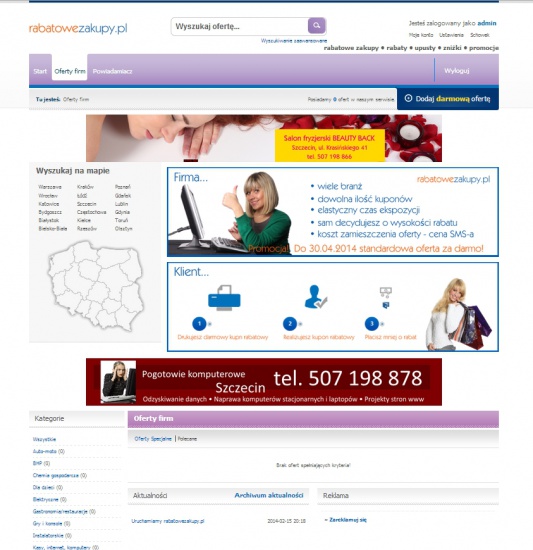 Rabatowe zakupy • rabaty • upusty • zniżki • promocje