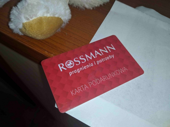 Zgarnij za darmo Kartę Podarunkową do ROSSMANN!