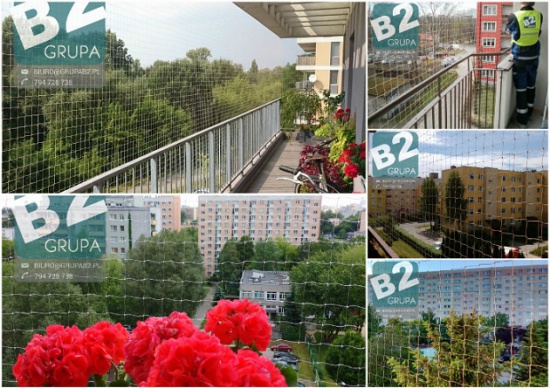 Siatka dla kota, siatka balkonowa, siatka na balkon, siatka przec
